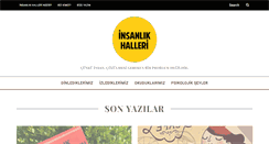 Desktop Screenshot of insanlikhalleri.com